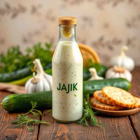 Jajik - The Best Creamy Cucumber Salad Dressing Recipe